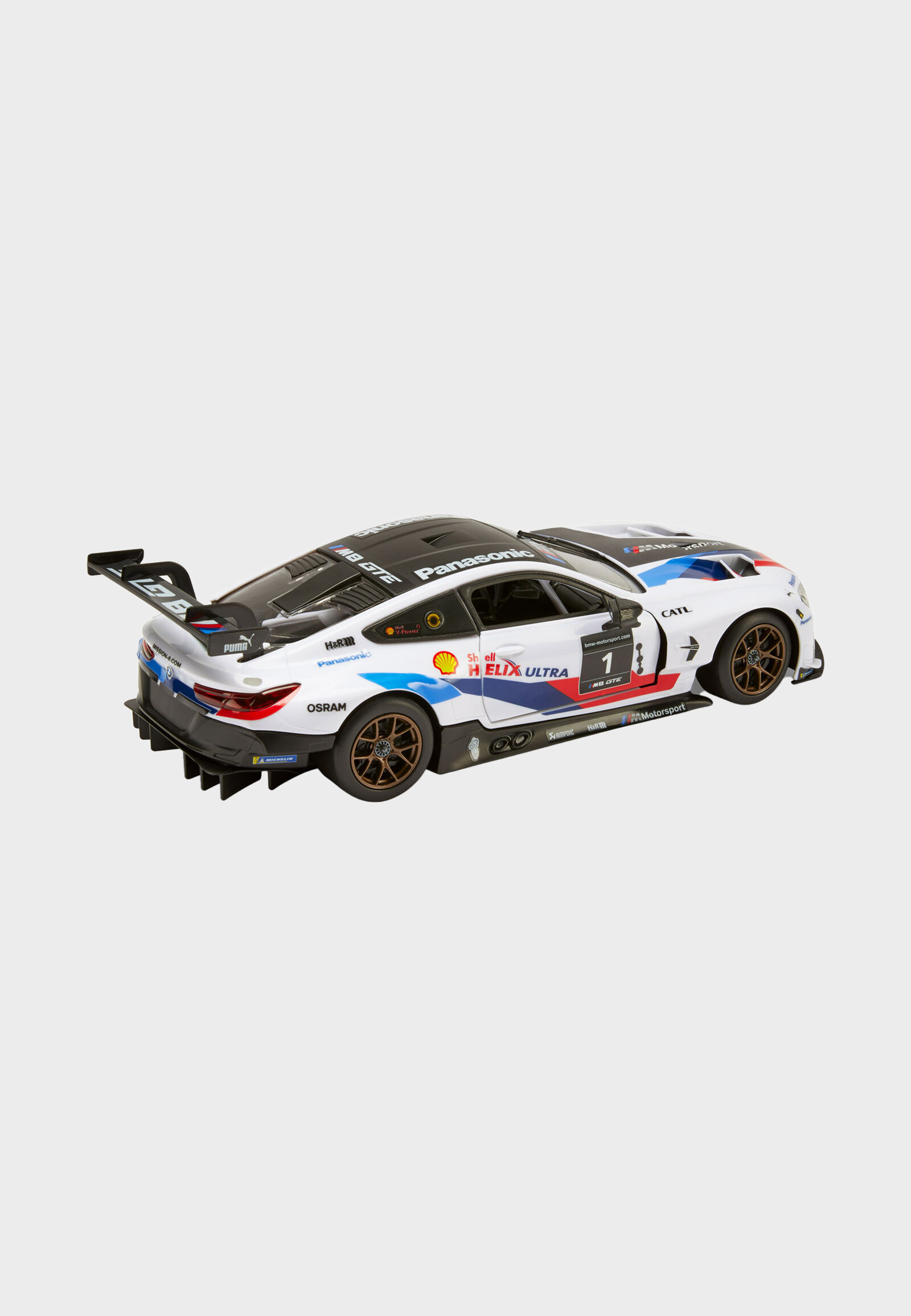 BMW MINIATUR RC M8 GTE 1:18 - hi-res